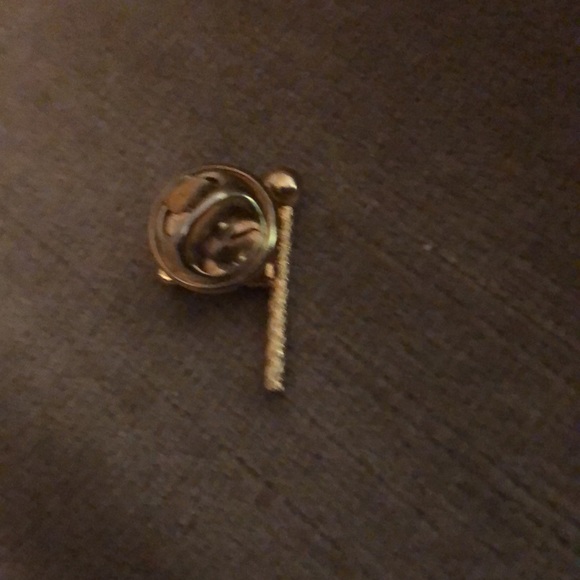 🇺🇸Vintage Rhinestone American Flag Stick Pin- 744 $8 or 🦋 - Picture 2 of 2